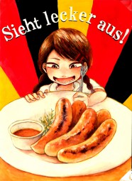 中学校の部　第３位 『ドイツのわくわく料理』 小西　ひかる　さん（姶良市立帖佐中学校） ©German Embassy Tokyo