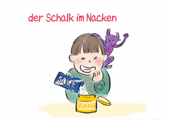 【今週のドイツ語】der Schalk im Nacken