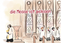 【今週のドイツ語】Die Messe ist gelesen.