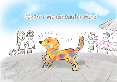 【今週のドイツ語】Bekannt wie ein bunter Hund