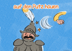 【今週のドイツ語】auf den Putz hauen